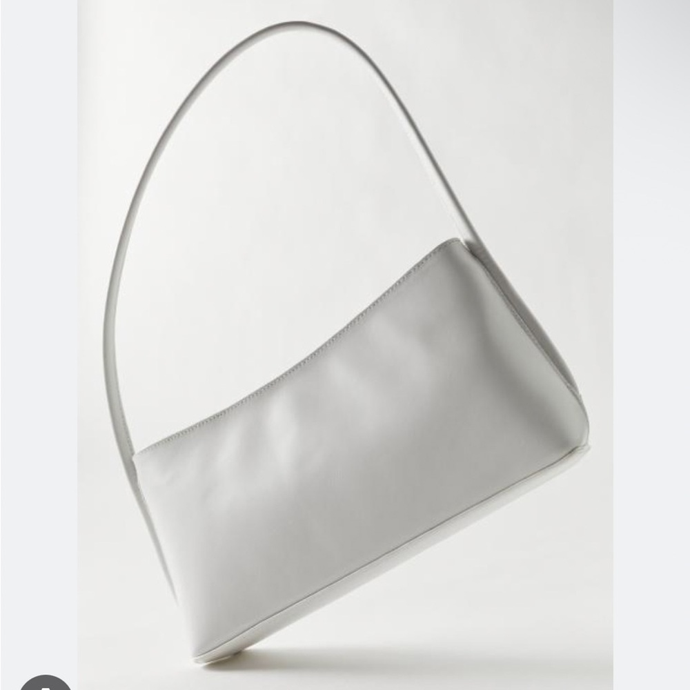 Vagabond Verona White Leather Shoulder Bag handbag minimal NWT